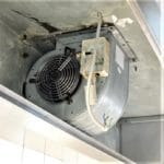 Moteur nettoyé - Dégraissage Hotte complet - France Hygiène Ventilation